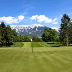Mountain views from Royal Bled golf course